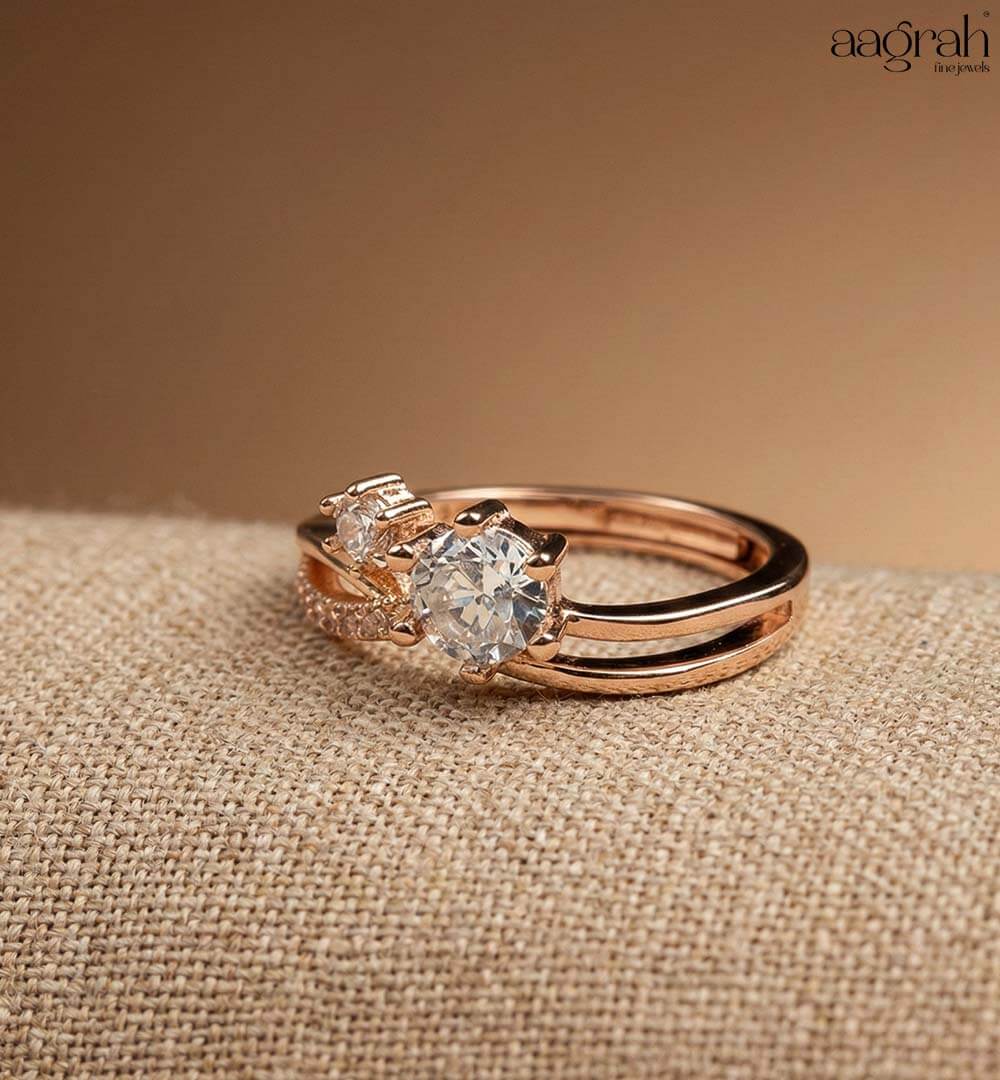 Rose Bloom Korean Ring