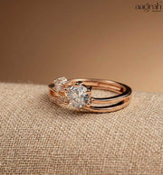 Rose Bloom Korean Ring