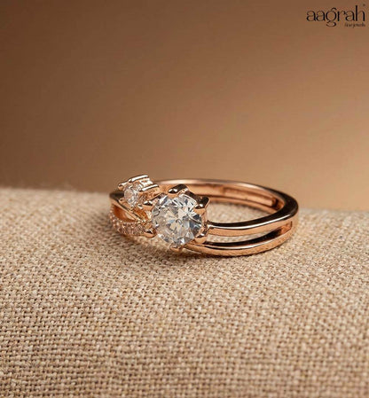 Rose Bloom Korean Ring