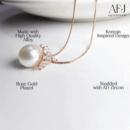 The Royal Pearl Crown Pendant