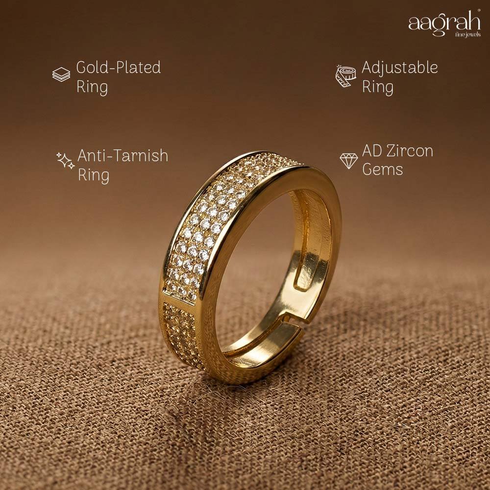The Aureus Bold Band Ring