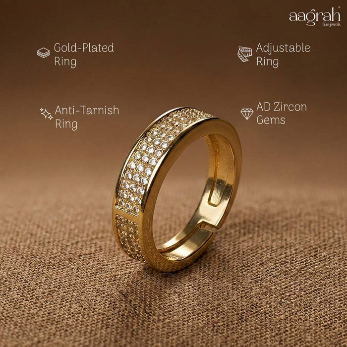 The Aureus Bold Band Ring