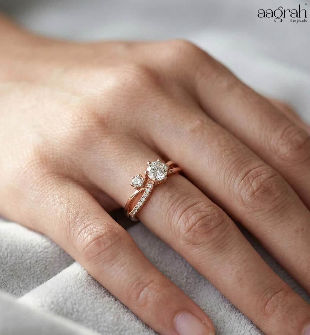 Rose Bloom Korean Ring