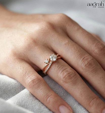 Rose Bloom Korean Ring