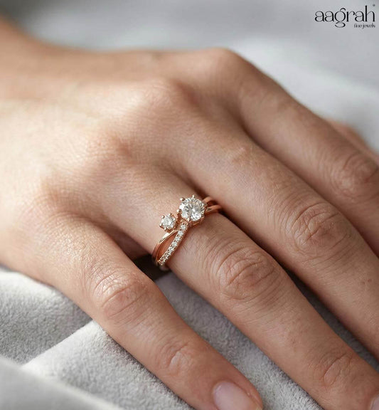 Rose Bloom Korean Ring