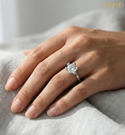 Elara Spark Solitaire Ring