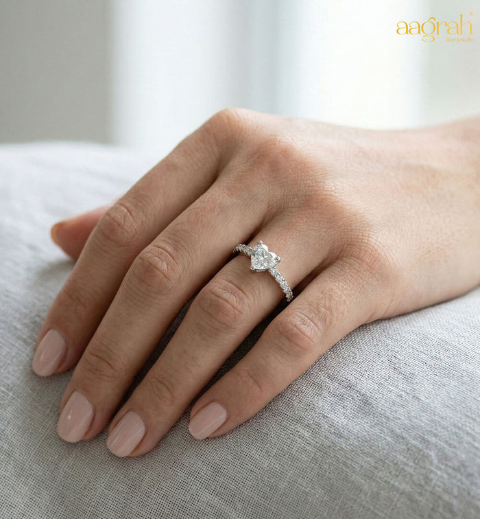 The Eternal Heart Adjustable Ring
