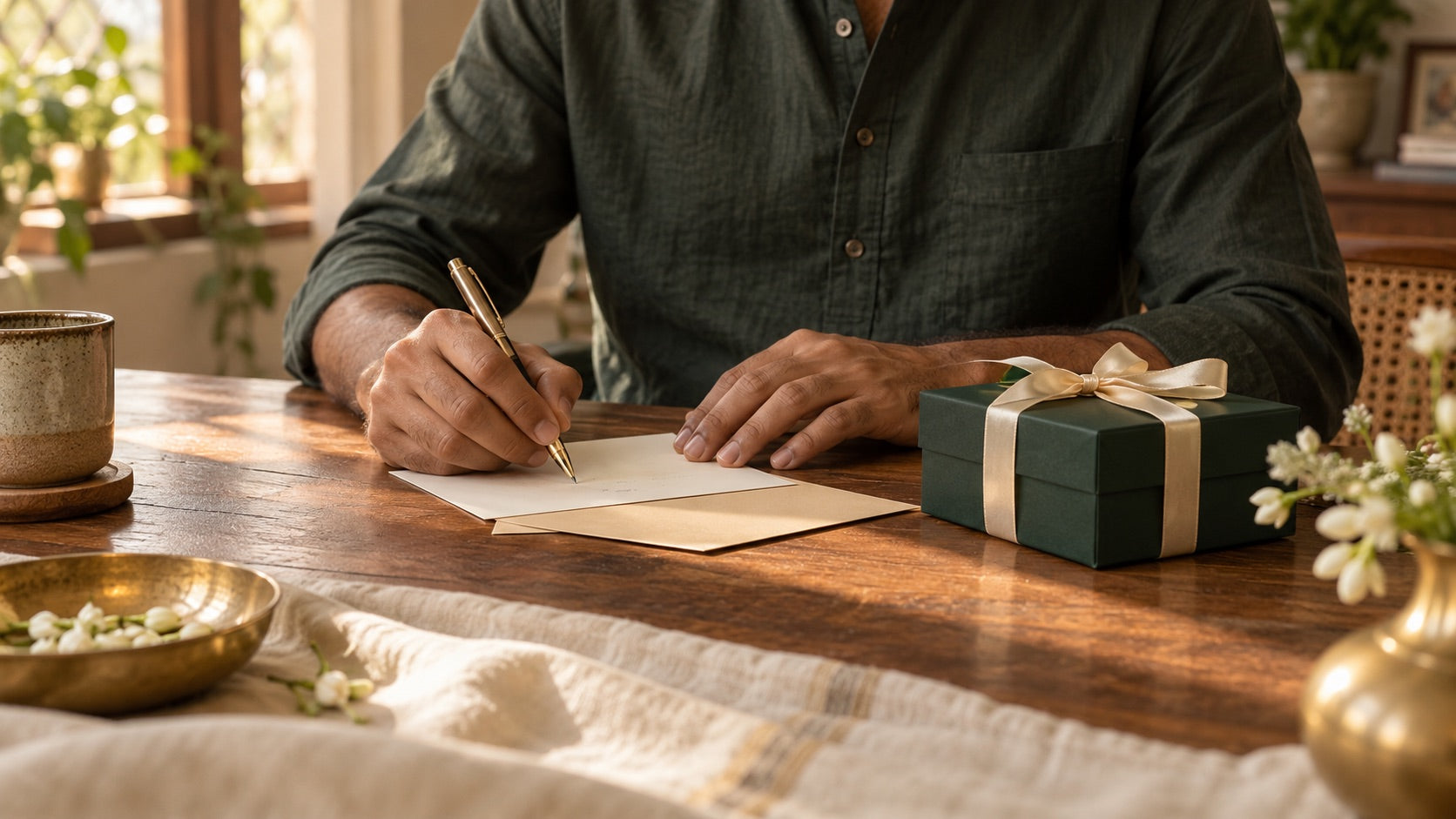 Writing a personal gift note
