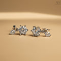 The Hexa Sparkle Drop Earrings