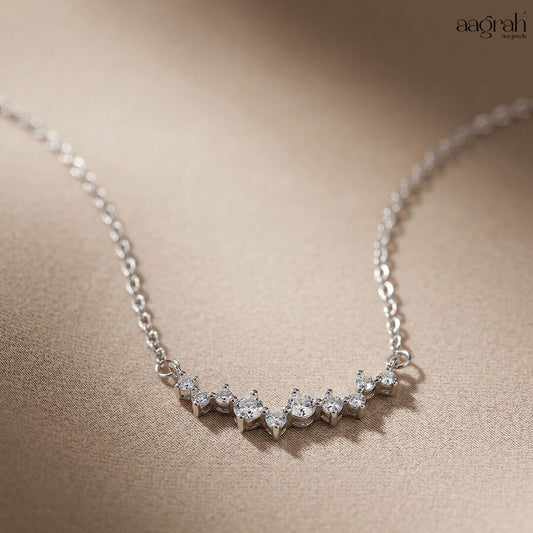 The Celestial Diamond Korean Pendant Necklace