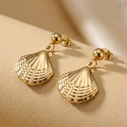 The Ocean Whisper Shell Earrings