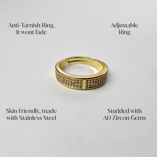 The Aureus Bold Band Ring