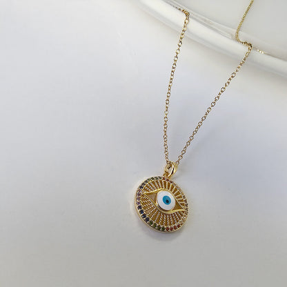 The Aura Evil Eye Pendant