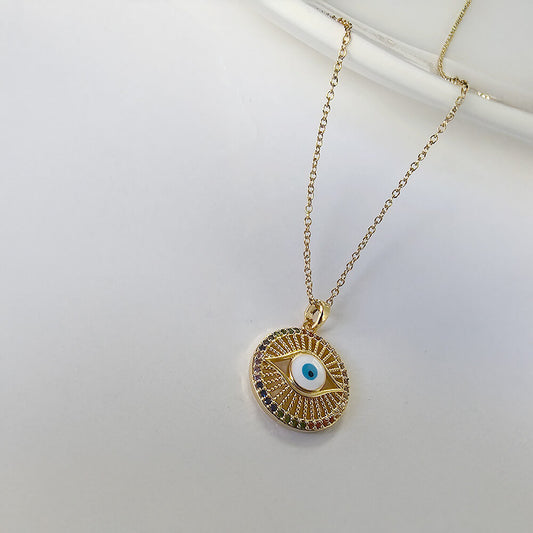 The Aura Evil Eye Pendant