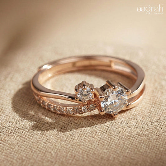 Rose Bloom Korean Ring