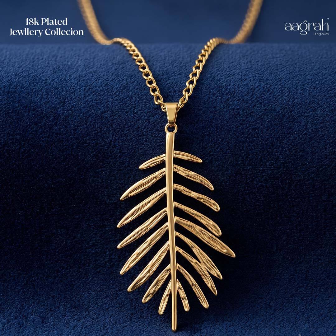 The Golden Fern Necklace