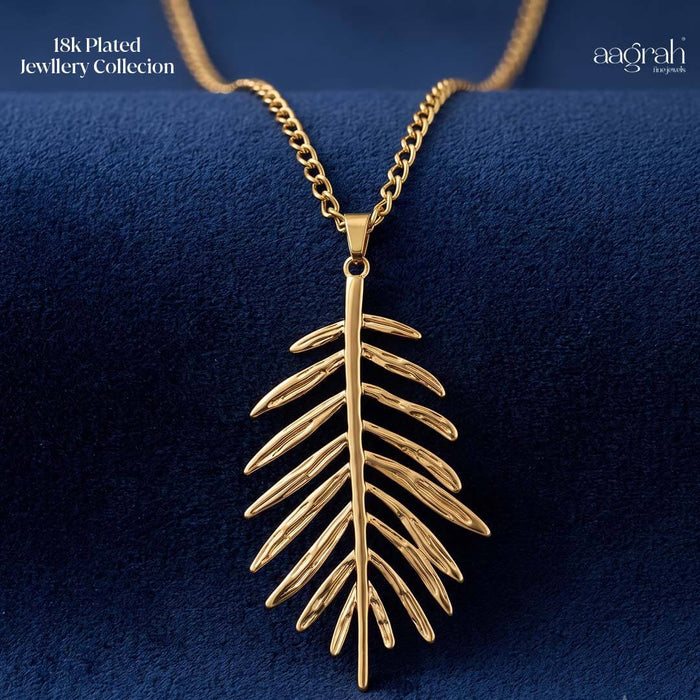 The Golden Fern Necklace