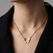 The Golden Butterfly Necklace