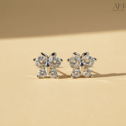 The Radiant Butterfly Stud Earrings