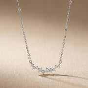 The Celestial Diamond Korean Pendant Necklace