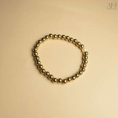 Gold-Plated Elegant Bracelet Set (Pack of 5)
