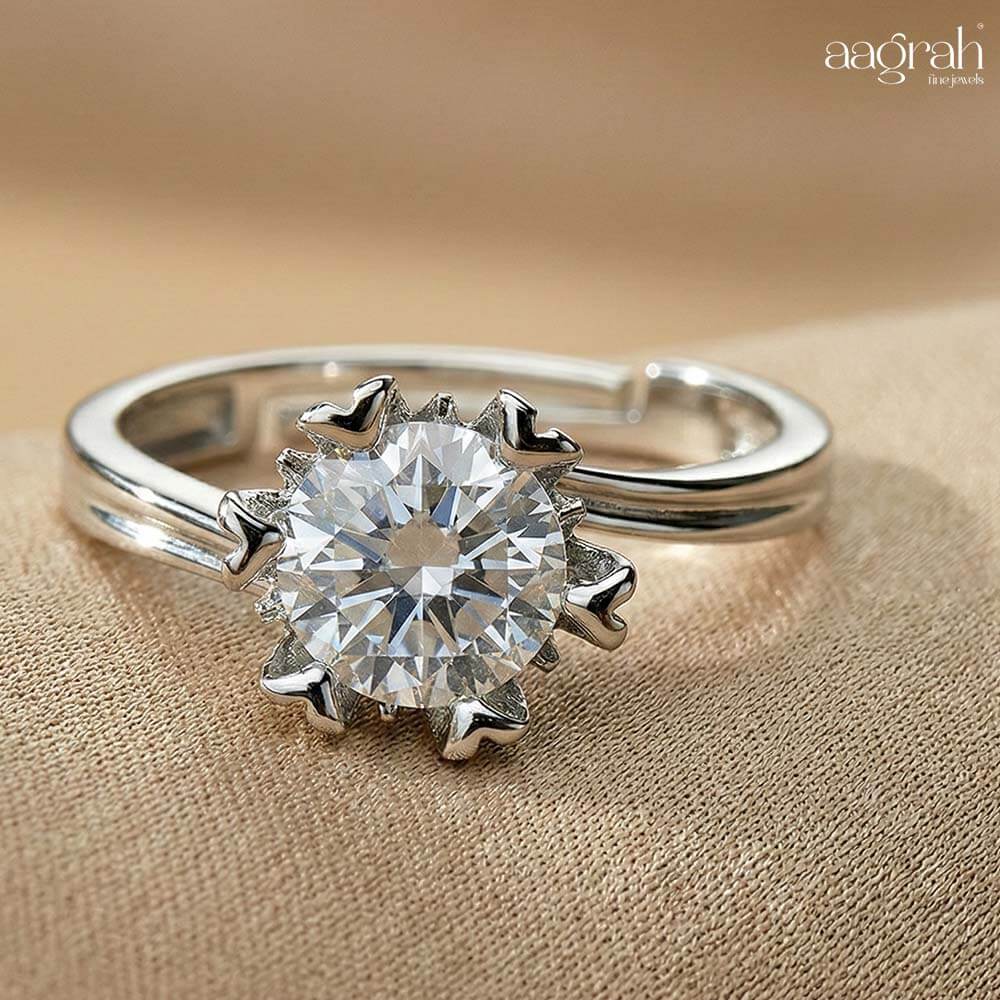 Elara Spark Solitaire Ring