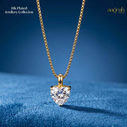 The Eternal Heart Solitaire Necklace
