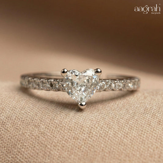 The Eternal Heart Adjustable Ring