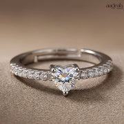 The Eternal Heart Adjustable Ring