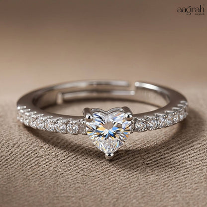 The Eternal Heart Adjustable Ring
