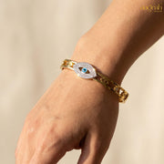 The Glimmering Evil Eye Bangle