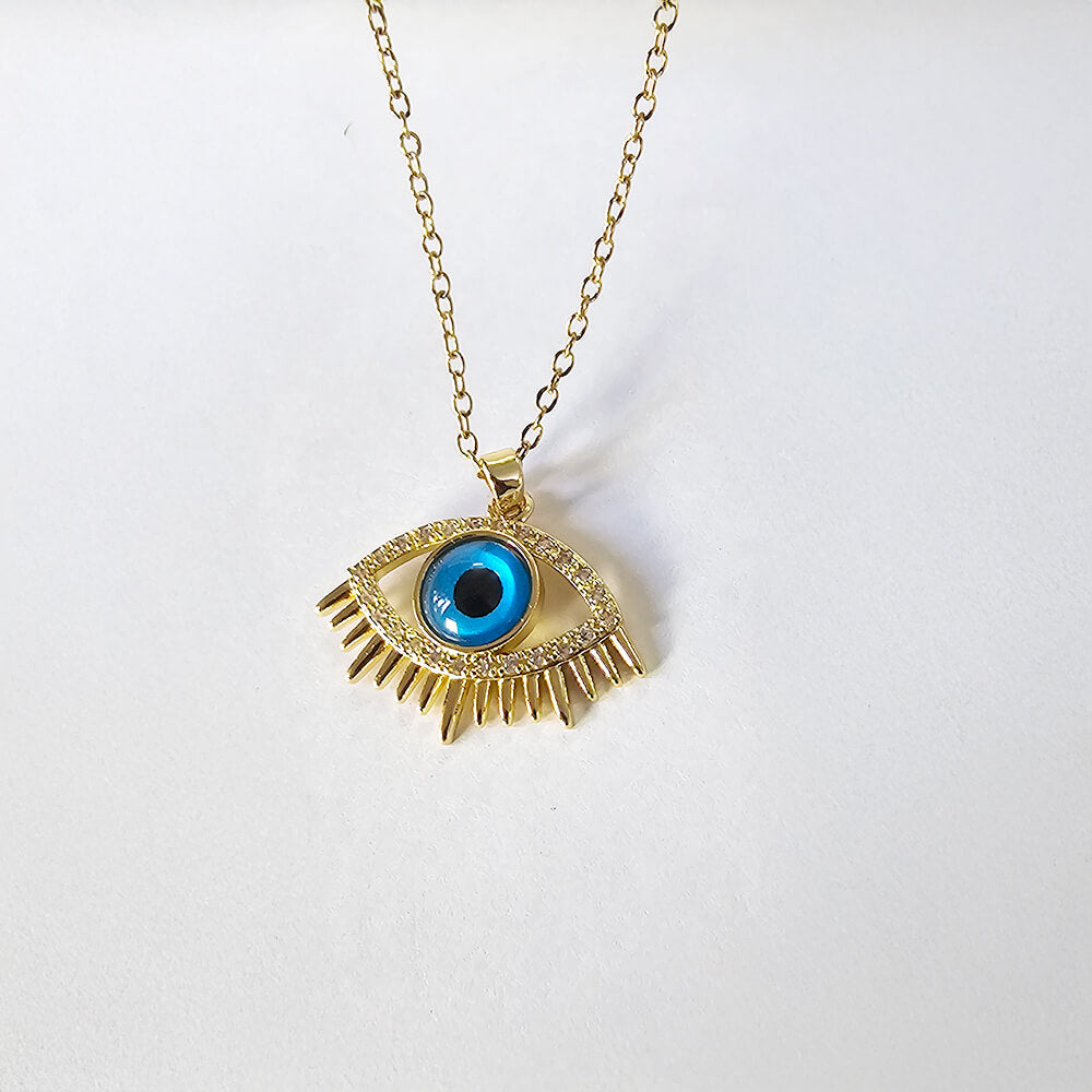 The Radiant Evil Eye Pendant