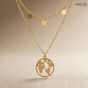 The Exquisite Gold-Plated Multi-Strand Necklace