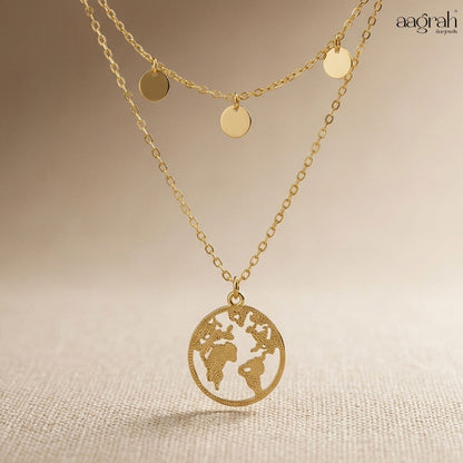 The Exquisite Gold-Plated Multi-Strand Necklace