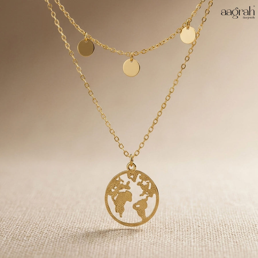 The Exquisite Gold-Plated Multi-Strand Necklace