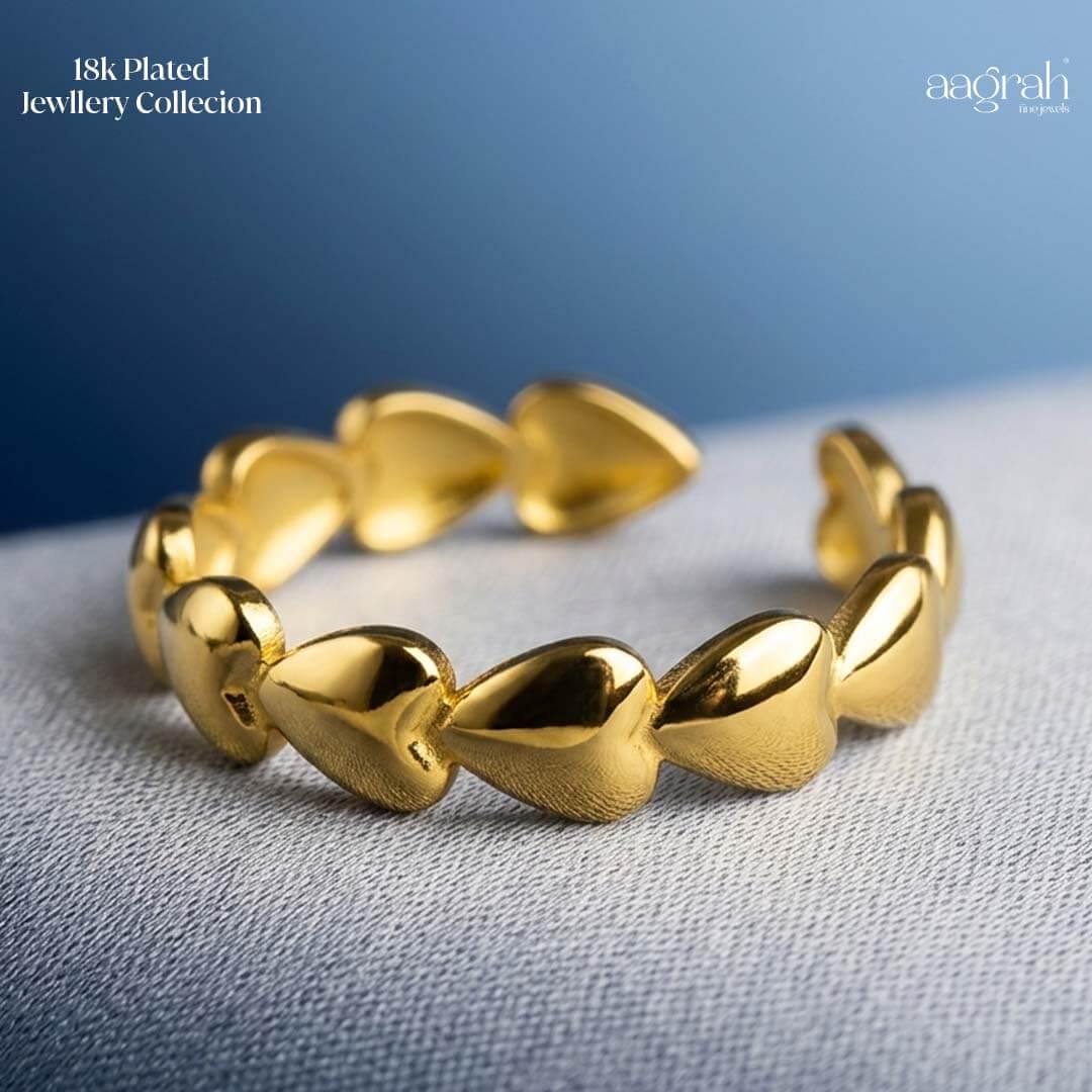 The Forever Hearts Adjustable Ring