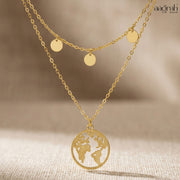 The Exquisite Gold-Plated Multi-Strand Necklace