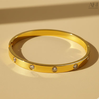 The Glimmering Aura Bangle
