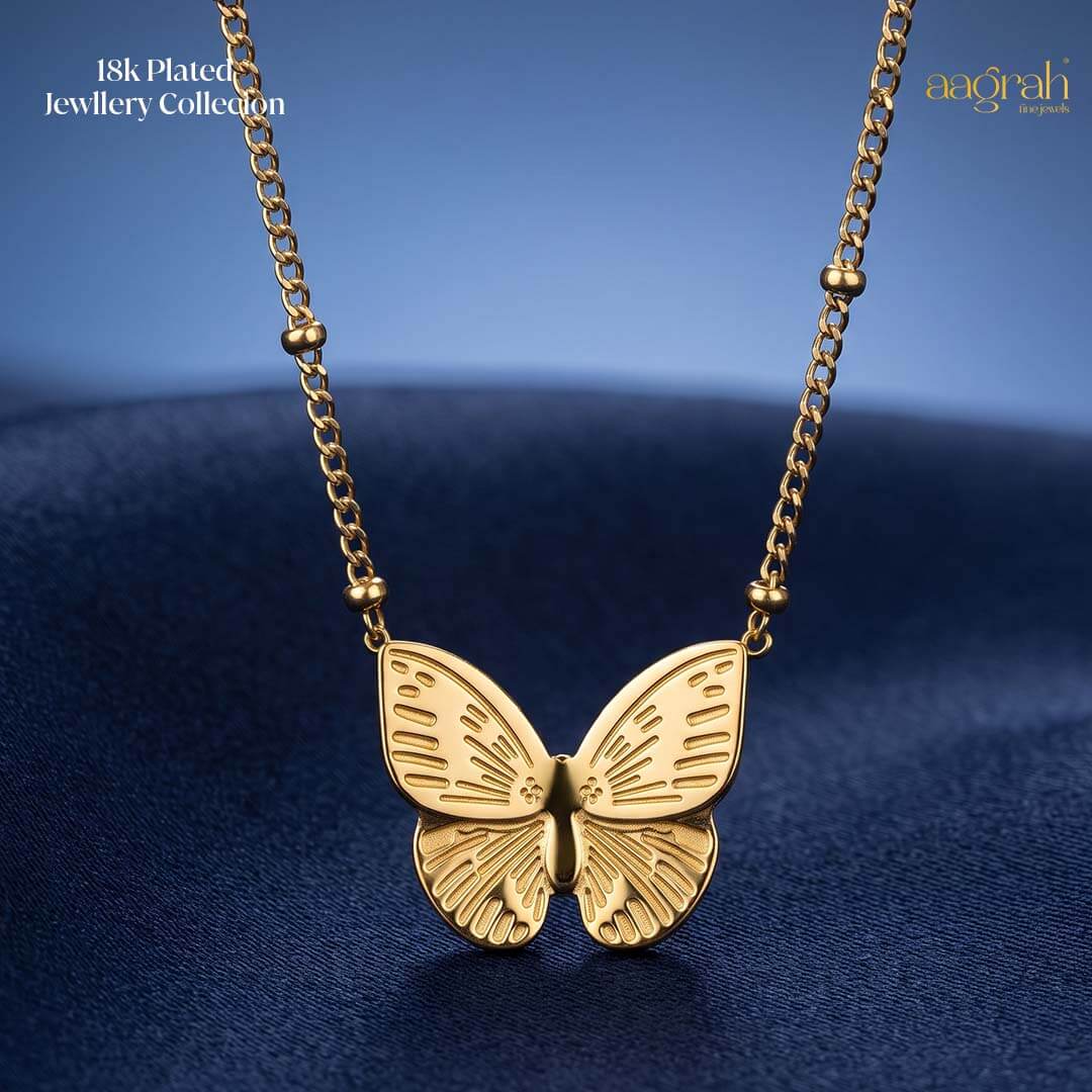 The Golden Butterfly Necklace