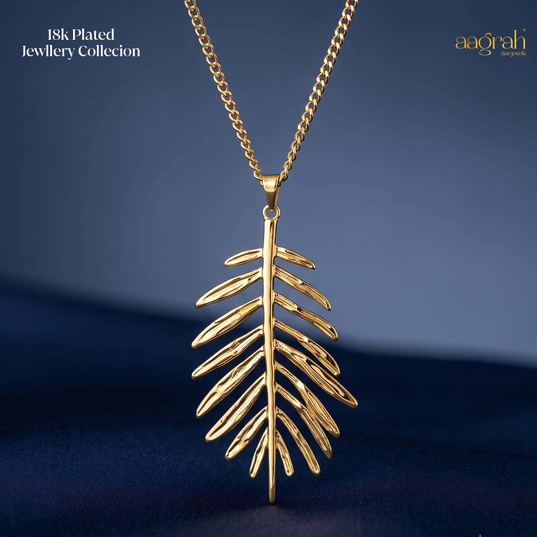 The Golden Fern Necklace