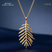 The Golden Fern Necklace