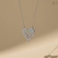 The Celestial Heart Pendant Necklace