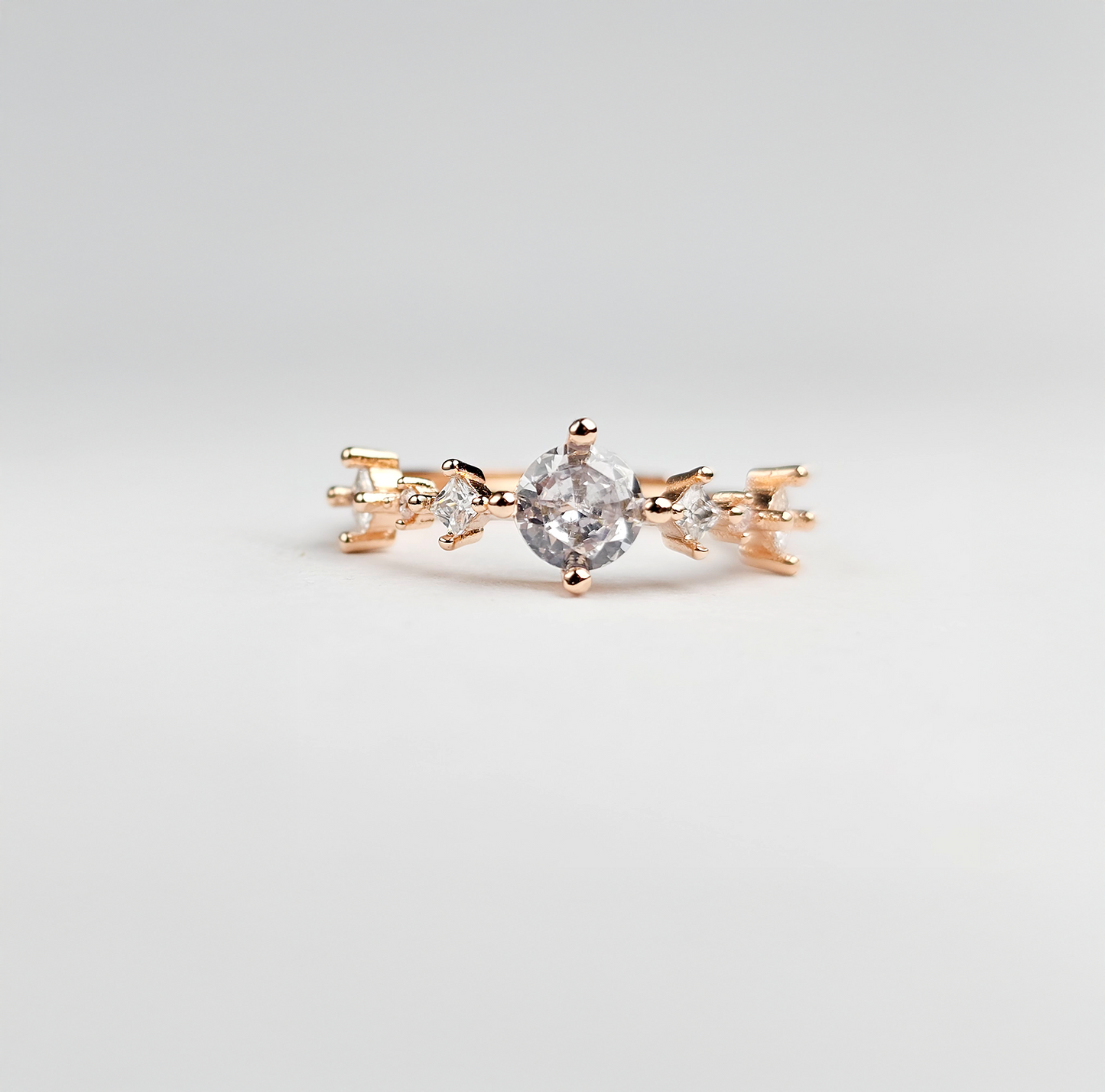 Blush Bloom Korean Ring - Aagrah Jewels™