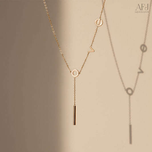 The Love Symbol Pendant Necklace