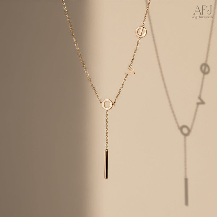 The Love Symbol Pendant Necklace