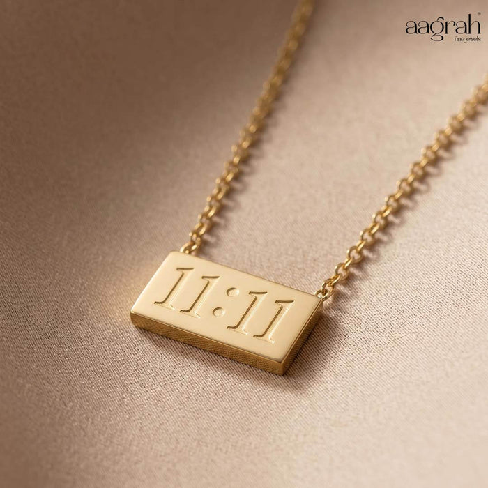 The 11:11 Wish Pendant Necklace