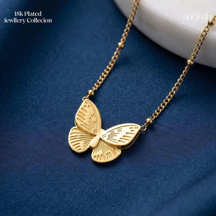 The Golden Butterfly Necklace