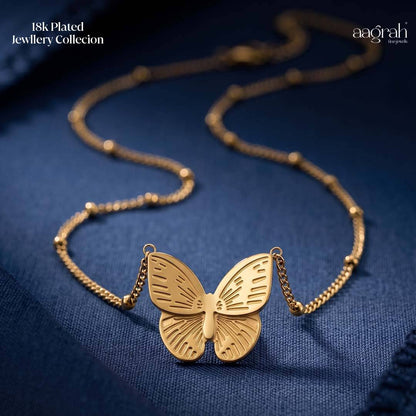 The Golden Butterfly Necklace