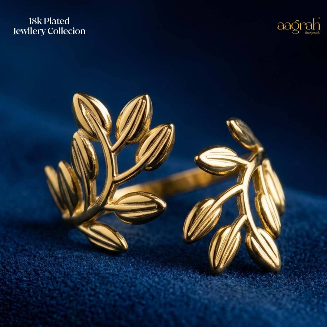 The Olive Bloom Adjustable Ring