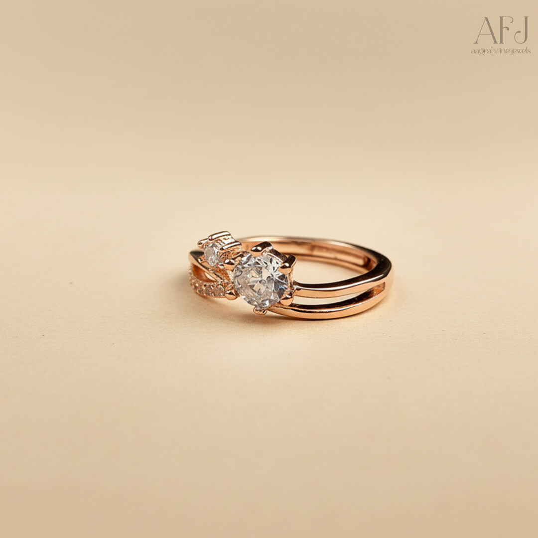 Rose Bloom Korean Ring